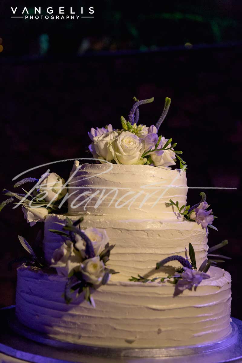 Santorini wedding cakes